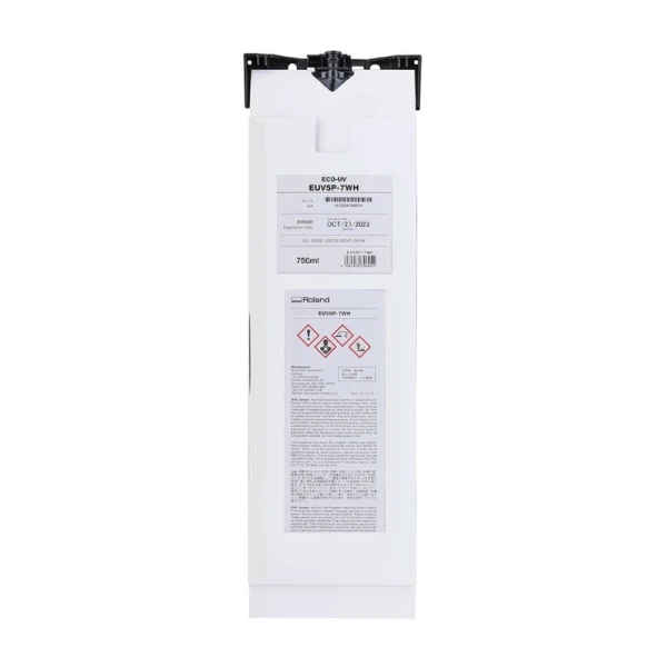 EUV5P-7WH - UV bl&aelig;k 750ml - Hvid