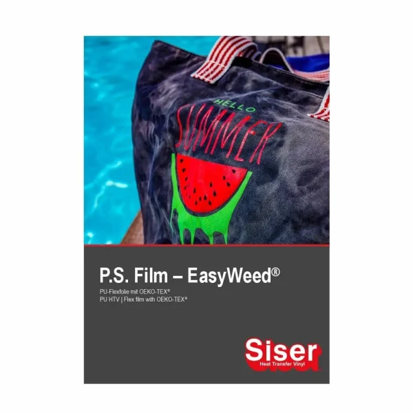 Farvekort til Siser P.S. Film EasyWeed Flexfolie Farvekort Siser P.S. Film EasyWeed Flexfolie Farvekort