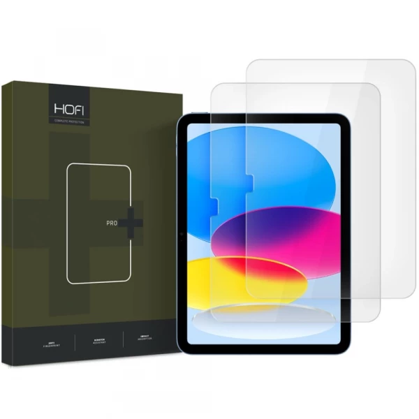 HOFI GLASS Pro+ Skærmbeskyttelse til iPad 10 - 10.9" 2022 clear 2-pack HOFI GLASS Pro+ Skærmbeskyttelse til iPad 10 - 10.9" 2022 clear 2-pack