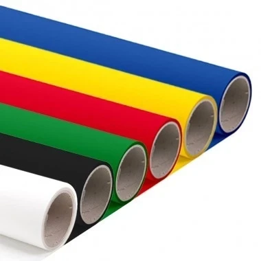 Hotmark Tekstil Folie Startpakke Tekstil folie startpakke, 6x5m - 30 cm - Hotmark tekstil folie (Sort / Hvid / Rød / Grøn / Gul / Blå)