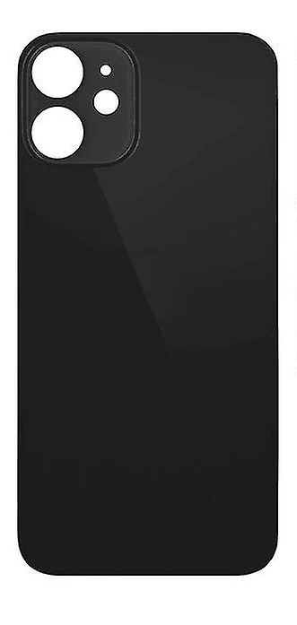 iPhone 12 - Bagside glas - Sort iPhone 12 - Bagside glas - Sort