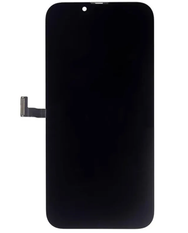 iPhone 13 Pro - Soft OLED LCD Sk&aelig;rm - Sort
