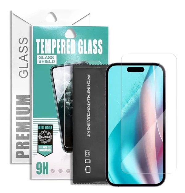 iPhone 16 Pro / 17 / 17 Pro Skærmbeskyttelse Premium iPhone 16 Pro / 17 / 17 Pro Skærmbeskyttelse Premium