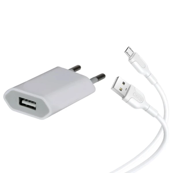 Android Kabel - Adapter Pakke Kabel og adapter pakke 5W - USB-A til Mikro USB - Android