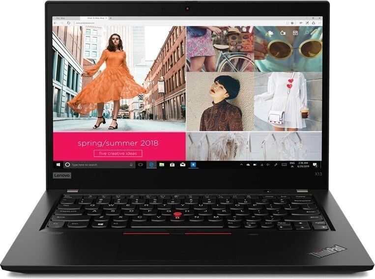 Lenovo ThinkPad X13 Gen 1 13" Genbrugt Laptop Billig Lenovo ThinkPad X13 Gen 1 13" - Intel i5-10210u 1,6GHz 256GB NVMe 8GB Win11 Pro - Grade B