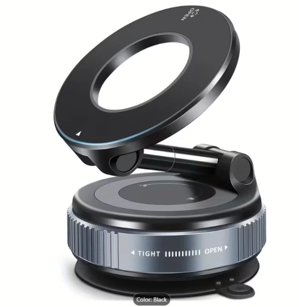 B&aelig;rbar 360&deg; justerbar magnetisk telefonholder