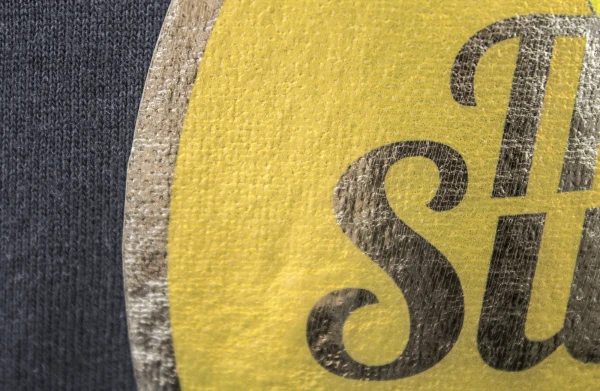 Chemica Metal Print 1782 - Guld Tekstilfolie