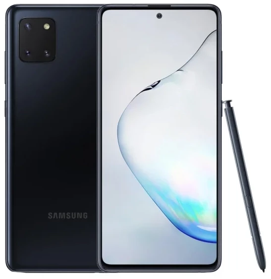 Samsung Galaxy NOTE 10 Lite Samsung Galaxy NOTE 10 Lite 128GB (Sort)