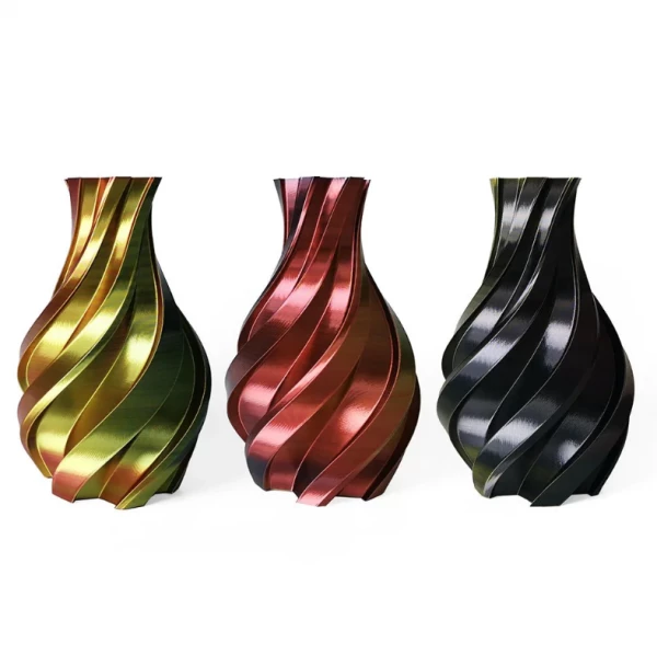 Gold, Red and Black - 3DE Premium - Silky PLA - 1.75mm Gold, Red and Black - 3DE Premium - Silky PLA - 1.75mm