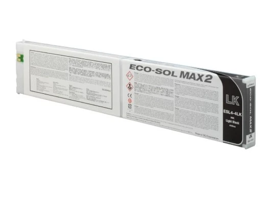 Eco-sol Max 2 - 440ml - Lys Sort Eco-sol Max 2 - 440ml - Lys Sort