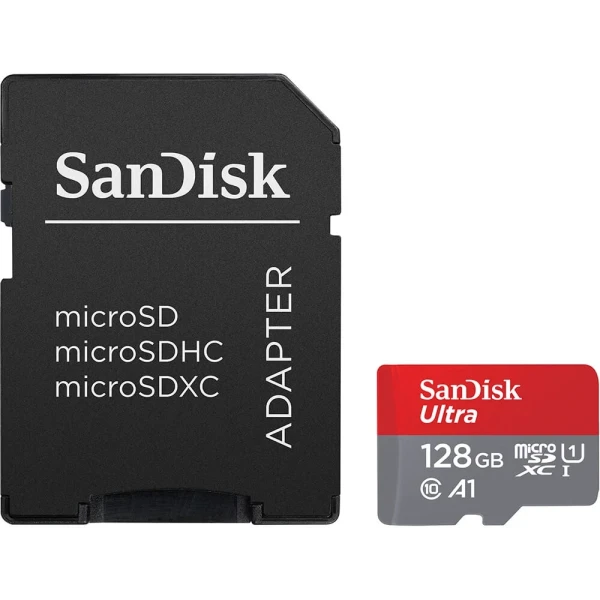 SanDisk Ultra microSD/SD - 140MB/s - 128GB