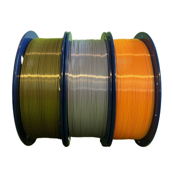 SKILPRO - Silky PLA++ Filament pakke - Sølv, bronze og guld - 3 x 1 kg SKILPRO - Silky PLA++ Filament pakke - Sølv, bronze og guld - 3 x 1 kg