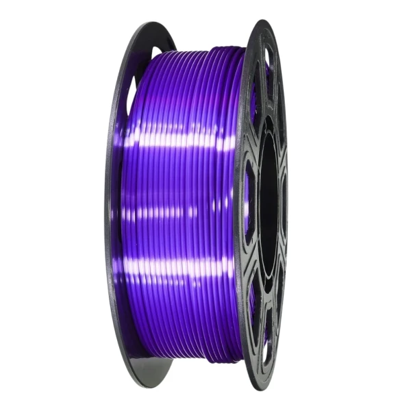 SKILPRO Silk PLA++ Filament Purple - 1,75 mm Lilla PLA Filament til Elegante 3D Prints SKILPRO - Silk PLA++ Filament - Purple - 1kg