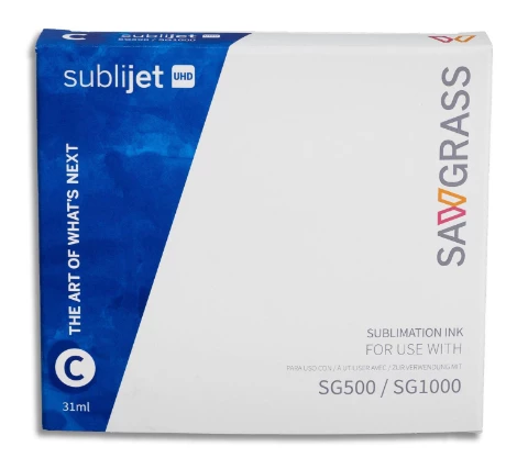 Sawgrass SubliJet UHD - Cyan - 31ml til SG500 og SG1000 Sawgrass SubliJet UHD - Cyan - 31ml til SG500 og SG1000