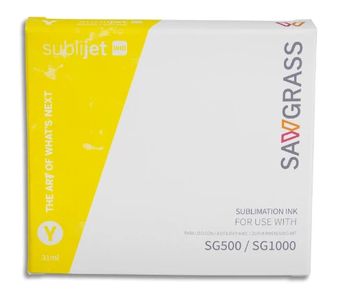 Sawgrass SubliJet UHD - Yellow - 31ml til SG500 og SG1000 Sawgrass SubliJet UHD - Yellow - 31ml til SG500 og SG1000