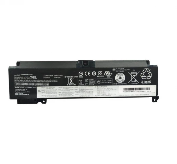 Bestillings vare, 11.4V 26Wh T460s T470s 01AV406 Lithium ion batteri til Bærbar computer Bestillings vare, 11.4V 26Wh T460s T470s 01AV406 Lithium ion batteri til Bærbar computer