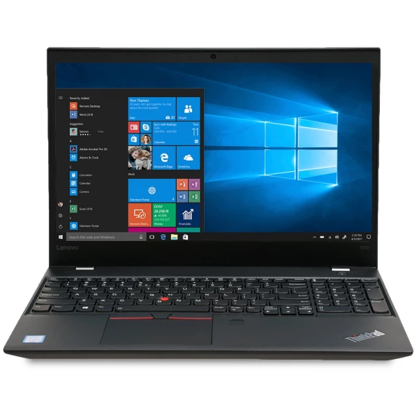 Billig Lenovo ThinkPad T570 – Køb genbrugt hos Datamarked.dk Lenovo ThinkPad T570 15" - Intel i5 7200U 2,5GHz 256GB NVMe 8GB Win10 Pro - Grade B