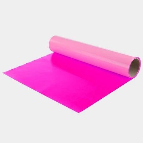 Stahls Tekstil folie fluo pink 5 m -10 m & 20 m ruller Stahls Tekstil fluo pink 5 m -10 m & 20 m ruller