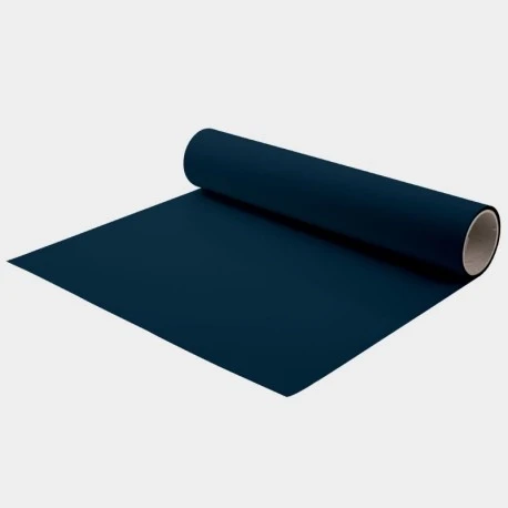 Stahls Tekstil folie navy blue 5 m -10 m & 20 m ruller Stahls Tekstil folie navy blue 5 m -10 m & 20 m ruller