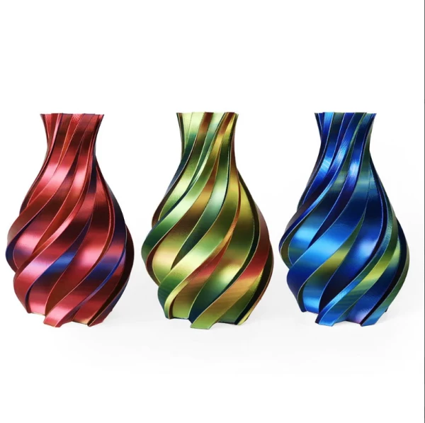 Gold, Blue And Red - 3DE Premium - Silky PLA - 1.75mm Gold, Blue And Red - 3DE Premium - Silky PLA - 1.75mm