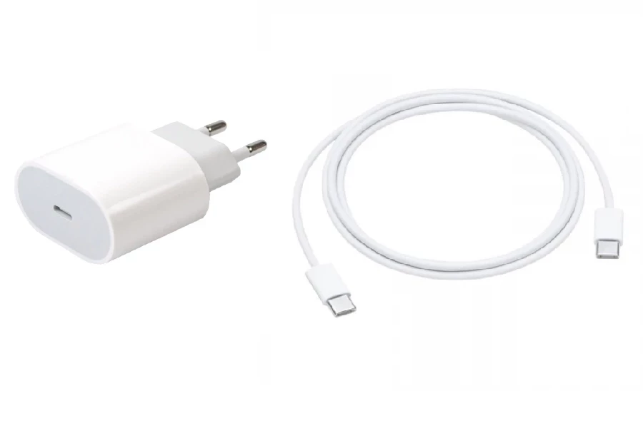 USB-C til USB-C Kabel / USB-C Adapter Pakke 20W Kabel og adapter pakke 20W - USB-C til USB-C