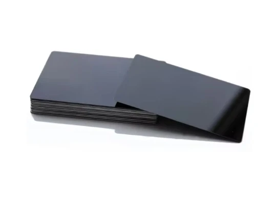 Metal Visitkort - 50 STK - Sort Metal Visitkort - 50 STK - Sort
