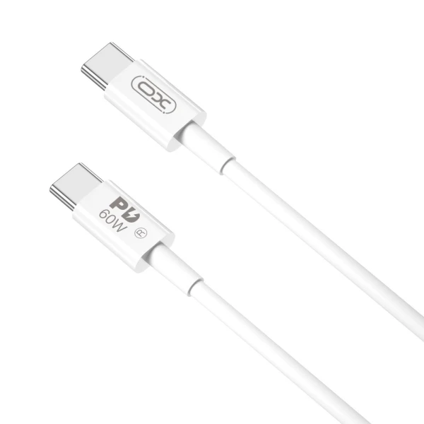 XO NB-Q190A USB-C til USB-C kabel 60W - 1 Meter