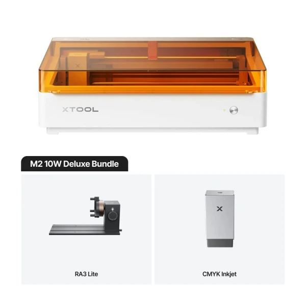 Køb xTool M2 10W Deluxe Bundle med SafetyPro AP2 xTool M2 10W Deluxe Bundle med SafetyPro AP2