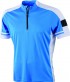 JAMES & NICOLSON MEN'S BIKE-T HALF ZIP