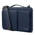 TECH-PROTECT Computertaske DEFENDER bag laptop - 13" og 14" - Navy Blue