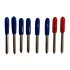 Komplet Knivpakke, indeholdende 2stk. Standard knive + 2stk. Detalje knive + 2stk. Sandblæsnings knive + 2stk. Refleksfolie kniv