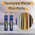 SkilPro SUPERIOR 9500 Textured Metallic 9514 Dark Bronze Mini Rolls
