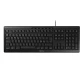 Cherry STREAM Tastatur Nordisk  Sort - Brugt